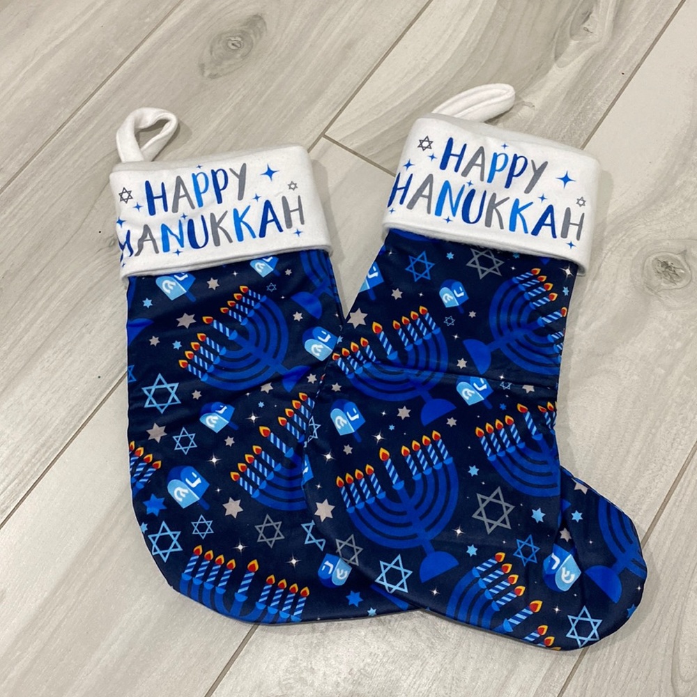 Pack of 2 Hanukkah stockings